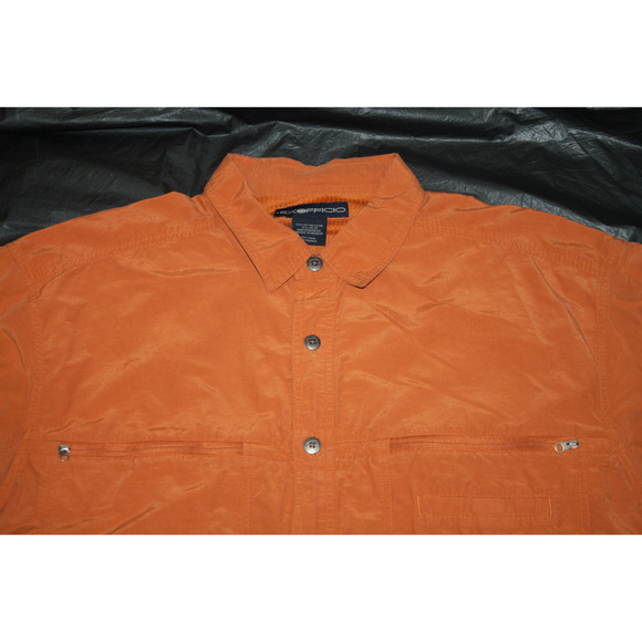 ExOfficio Long Sleeve Button Front Shirt Size 2XL - Picture 4 of 7